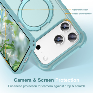 เคสแม่เหล็กสำหรับ iPhone 17 Pro Max, มีขาตั้งเกรดทหารปกป้องโทรศัพท์ทนทานสำหรับ iPhone 17E 16E Air <span class=keywords><strong>16</strong></span> PLUS - Product Image 2