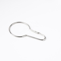 70*40mm boucle de gourde sans perles Type de gourde crochet de rideau de douche pour crochet de rideau en métal 8 chiffres inversé 8 chiffres crochet de rideau