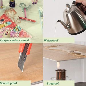 Suelo de vinilo SPC de 5mm de grosor, resistente al agua, bloqueo de clic, núcleo rígido IXPE insonorizado, fácil de instalar, suelo Spc - Product Image 3