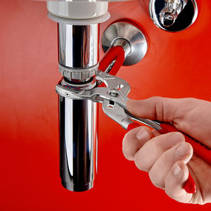 KNIPEX 81 13 250 SB Pince à siphon et à connecteurs avec revêtement plastique antidérapant, chromée 250 mm - Product Image 3