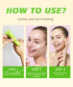 にきび除去クリームハーブリペアカスタマイズされたロゴ赤みを和らげ、痛みを浄化し、滑らかな肌 - Product Image 5