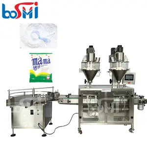 Powder bottle filling machine raising agent baking soda spices powder packing machine