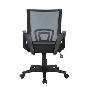 Modern dengan Castor 130kg Lga rapat tanpa roda hy2306 sandaran plastik jala kursi kantor