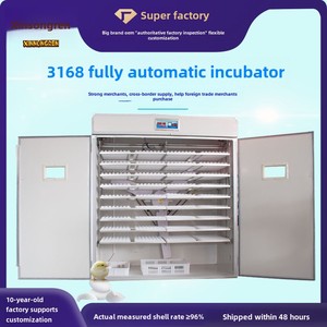 하이 퀄리티 완전 자동 6336 태양열 상업용 계란 인큐베이터 가정용 부화 기계 닭 220V 새로운 조건 PC - Product Image 6