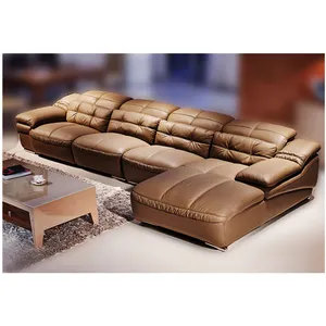Çin mobilya oturma odası mobilya kesit kanepe/L şekli kesit kanepe