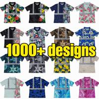 Chemise Aloha à sublimation personnalisée FQ, vêtements de travail réfléchissants, chemise polo de sécurité à fleurs tropicales hawaïennes
