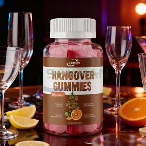 Precio de fábrica OEM Herbal Hangover Gummies resaca gomoso suplemento para suplementos de salud - Product Image 4