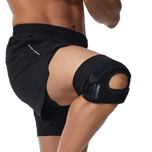 <span class=keywords><strong>Genouillère</strong></span> de soutien avec double couche de protection et conception flexible pour le soutien des genoux lors de la musculation - Product Image 1