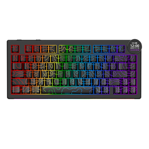 Clavier mécanique AJAZZ AK820 V2 PRO 75% avec écran TFT intelligent, double mode 8000Hz, Gasket, Hot-Swap, RGB, 81 touches pour le <span class=keywords><strong>gaming</strong></span> - Product Image 6