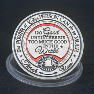 Ci alziamo sollevando altri, grazie, moneta che possiamo fare così tanto per la moneta ispiratrice dei colleghi - Product Image 5