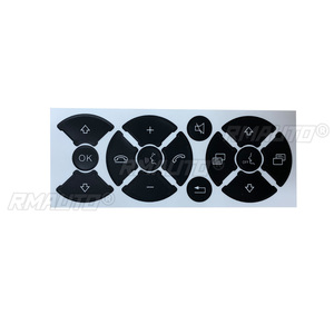 New Arrival Car Button Repair Steering AC Door Lock <b>Window</b> <b>Decals</b> Stickers New for Mercedes for Benz 2007-2014 5pcs - Product Image 4