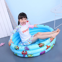 Prix usine pour enfants océan piscine à balles baignoire pataugeoire baignoire ronde gonflable piscine d'eau de natation pour les enfants