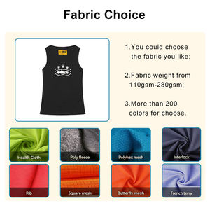 Chaleco de Algodón de Punto Unisex de Lujo al por Mayor, Estilo Casual de Diseñador de Marca Famosa, Material 100% Algodón, Camisetas sin Mangas - Product Image 4