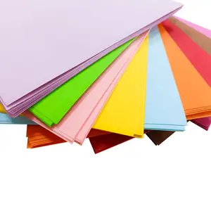 Renkli kağıt 120 gsm kopya baskı kağıdı çocuk el yapımı renkli karton 787*1092mm