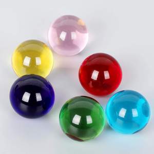 Boule <span class=keywords><strong>de</strong></span> verre décorative en <span class=keywords><strong>marbre</strong></span> transparent, jouet personnalisé, 3 pièces, 11mm 12mm 14mm - Product Image 3
