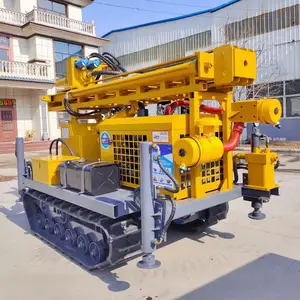 Thủy lực Crawler lõi giếng khoan khí nén 100M 150m nước giếng khoan Giàn Khoan Máy