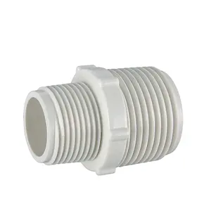 PVC/UPVC/CPVC管件公适配器螺纹PVC奶嘴