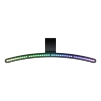 Barre lumineuse LED pour écran incurvé avec corps en aluminium, télécommande tactile, lampe de protection oculaire pour jeux modernes, bureau et salle de lecture