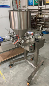 Nueva Máquina Semiautomática Manual para Rellenar Panecillos, Gelatina, Pasteles, Donas, Inyectora de Mermelada, Chocolate, Crema, Depositora de Crema 304 - Product Image 2