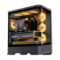 PC Gaming Panoramic Kelas Atas I9/i7/i5 Seri RTX 50 Bertenaga AI 32GB(16GBx2) DDR5 ARGB 6000MHz 1TB NVMe SSD Siap DLSS4