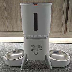 Distributeur automatique intelligent <span class=keywords><strong>de</strong></span> haute technologie <span class=keywords><strong>pour</strong></span> chiens, double gamelle, système portable d'alimentation et d'hydratation automatique en acier inoxydable <span class=keywords><strong>pour</strong></span> animaux <span class=keywords><strong>de</strong></span> compagnie - Product Image 4