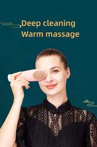 <span class=keywords><strong>Brosse</strong></span> nettoyante multifonctionnelle <span class=keywords><strong>pour</strong></span> le <span class=keywords><strong>visage</strong></span> Nettoyant et masseur chaud électrique Compresse chaude <span class=keywords><strong>pour</strong></span> le <span class=keywords><strong>visage</strong></span> et les yeux Appareil de beauté - Product Image 5