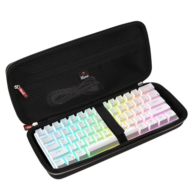 New Hard Shell Travel Carrying Velvet 61 Keys Computer Mechanical Gaming Eva Hard Keyboard case Bag