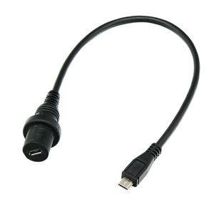 Cable Micro USB Macho a Hembra Extendido, Impermeable, 5V, Cable de Datos para Tablero de Instrumentos Automotriz y Marino, con Cable de Cobre - Product Image 2