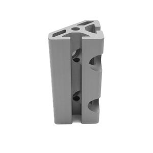 एल्यूमीनियम प्रोफ़ाइल परिष्करण कोने फिटिंग बेवल समर्थन कोण कोड 4040 4080 45 डिग्री एंगल्ड ब्रैकेट - Product Image 5