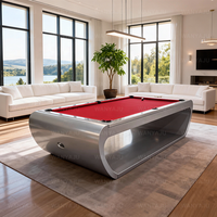 Meilleures ventes : Tables de billard 3-en-1 de luxe modernes en bois massif, avec plateau en ardoise personnalisé, haut de gamme, pour l'intérieur, utilisables également comme tables de ping-pong et de salle à manger