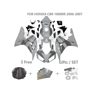 Kit de carénages pour HONDA CBR1000RR 2006 2007 CBR 1000RR, kit de carénage de moto personnalisé, ensemble de pièces de carrosserie en ABS injecté H1007-128a - Product Image 1