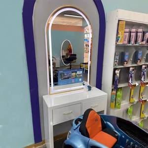 Miroir de <span class=keywords><strong>coiffure</strong></span> pour enfants avec TV Cartoon Smart Android Miroir de <span class=keywords><strong>coiffure</strong></span> Miroir de <span class=keywords><strong>coiffure</strong></span> unilatéral pour enfants Salon - Product Image 6
