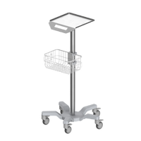 Chariot médical CORITON pour ventilateur, ECG/échographie, chariot d'hôpital