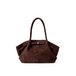 Pochette en cuir véritable pour femme avec fermeture éclair, imperméable, légère, antivol, sacs à main décontractés, capacité 3L+, mariages - Product Image 2