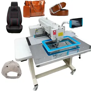 Çanta dikiş makinesi için otomatik bilgisayarlı desenler kumaş deri ayakkabı ve çanta