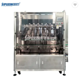 High accuracy filling equipment 4 heads juice shampoo honeysuckle dew liquid syrup liquid filling machine