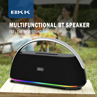 BKK forte puissance Super basse tissu bleu dent haut-parleur 100W Portable Hifi Surround stéréo Support Microphone