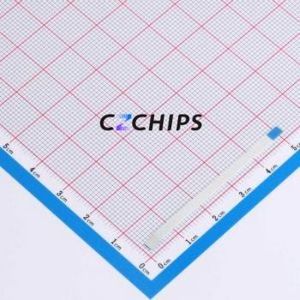 HX FFC-0.5-4P-50mm F FFC Cable (Flexible Flat Cable) P=0.5mm Connector 4P 0.5mm 0.3mm Reverse - Product Image 2