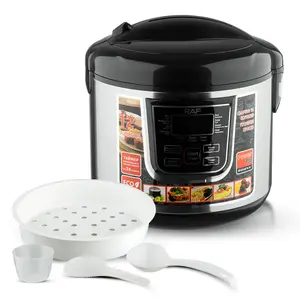 En stock 6L cuisson automatique affichage numérique revêtement antiadhésif ménage cuiseur à riz électrique
