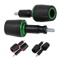 1 paire de protections de cadre de moto, vis de protection contre les chutes, couvre-protection contre les chutes pour tous les modèles de motos