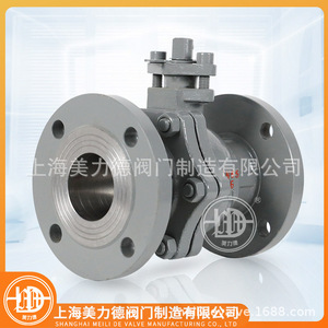 Q41F Manual Floating Ball Valve Cast Iron Flanged NBR <b>Seal</b> Water Use - Product Image 3