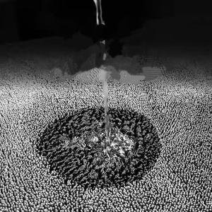 Livos Serviette de séchage pour <span class=keywords><strong>lavage</strong></span> de voiture en microfibre, double face, 1000 GSM, motif ondulé gris foncé, sans ourlet, douce, très vendue - Product Image 2