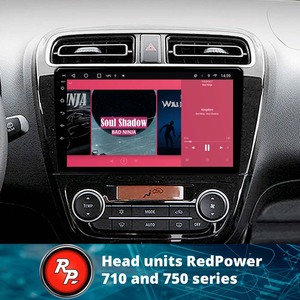 Redpower HIFi DVD de voiture pour <span class=keywords><strong>Mitsubishi</strong></span> Mirage 2012 - <span class=keywords><strong>2018</strong></span> DVD Radio DSP lecteur multimédia Navigation Android 10.0 - Product Image 4