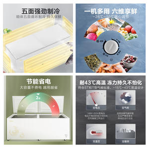 Congelador Horizontal Midea de 719L, Una Sola Temperatura, Ahorro de Energía, Gran Capacidad, Descongelación Manual - Product Image 3