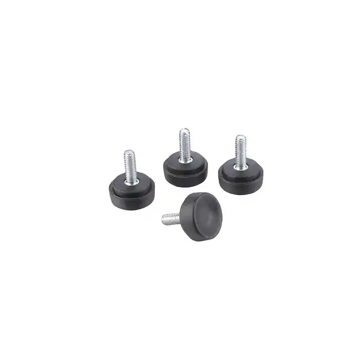 High Quality Furniture Metal And Plastic Adjustable Screw Foot