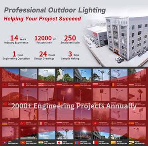 Farolas Solares Híbridas, <span class=keywords><strong>Precio</strong></span> de Lámpara Solar LED para Exteriores, Proveedores de Iluminación para Jardines y Carreteras, Poste de Luz Solar Todo en Uno de 1000W - Product Image 6