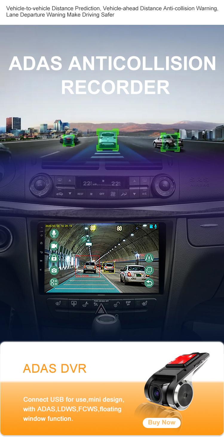 Car Radio For Mercedes Benz E/CLS Class 2002-2010 GPS Navigation Multimedia Video GPS Android 11 Carplay