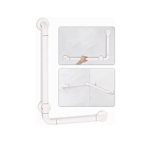 Barra de Agarre en Forma de L Nagashin de 40x60 cm, Amarilla, Antideslizante, para Baño y Bañera - Product Image 2