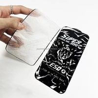 Protecteur d'écran en aluminium GLASS 0.4mm Four Ceramic Sublimation Phone case Tempered Glasses Mica for iphone Android