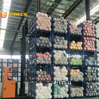 Étagères de stockage pliables robustes avec revêtement en poudre pour tissus